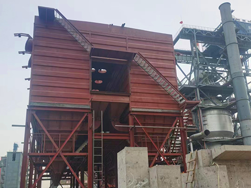 氣箱脈沖除塵器安裝現(xiàn)場(chǎng)